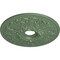 Ekena Millwork Ashley Ceiling Medallion (Fits Canopies up to 4 3/4"), 23 7/8"OD x 4"ID x 2 1/8"P, Athenian Green CM23ASAGF - alternate 2